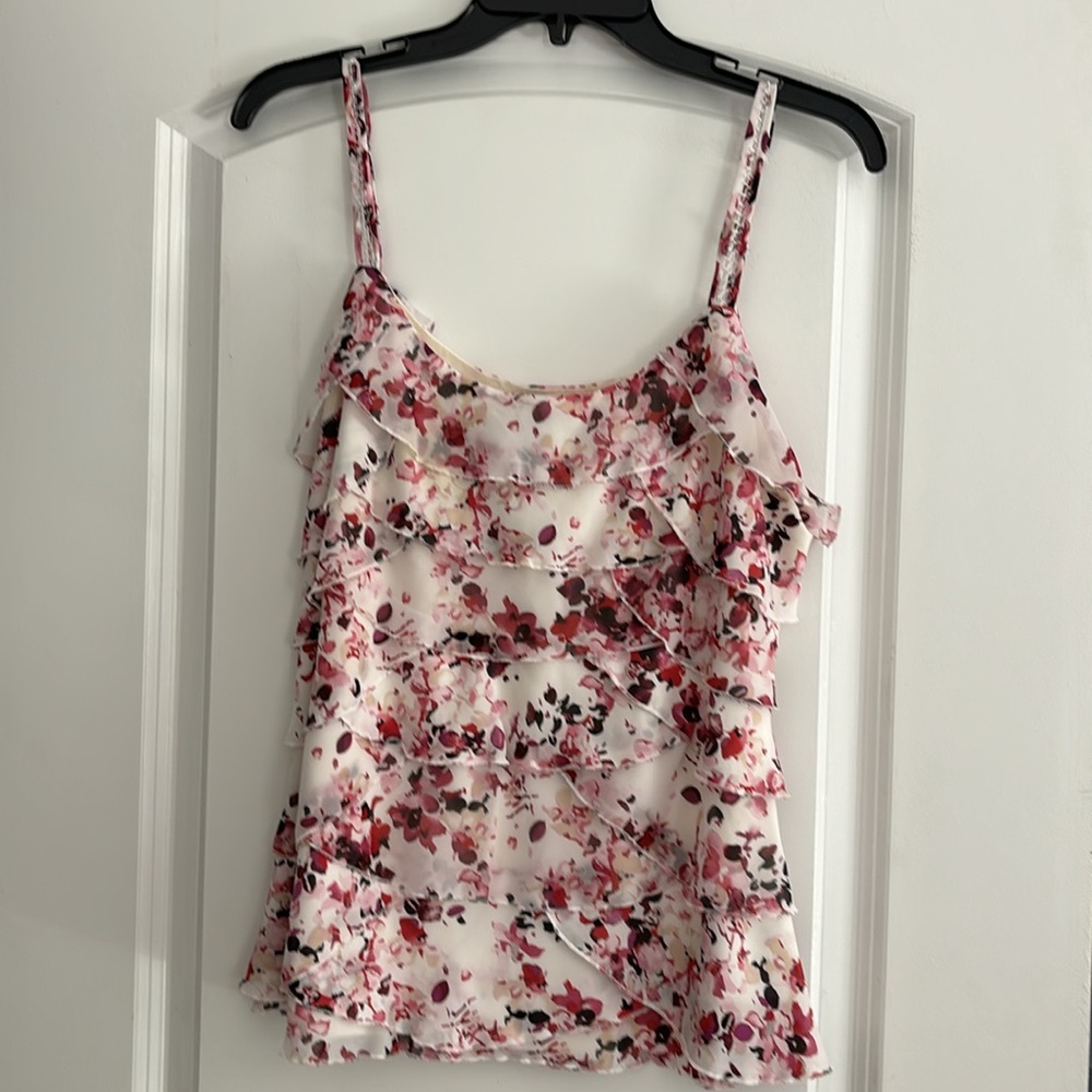 Flower print top